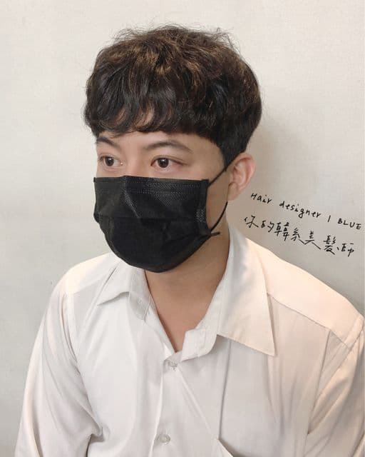 男生短髮、男生燙髮、溫塑燙