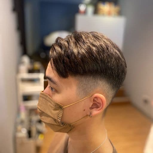 男生短髮、短瀏海、男生燙髮