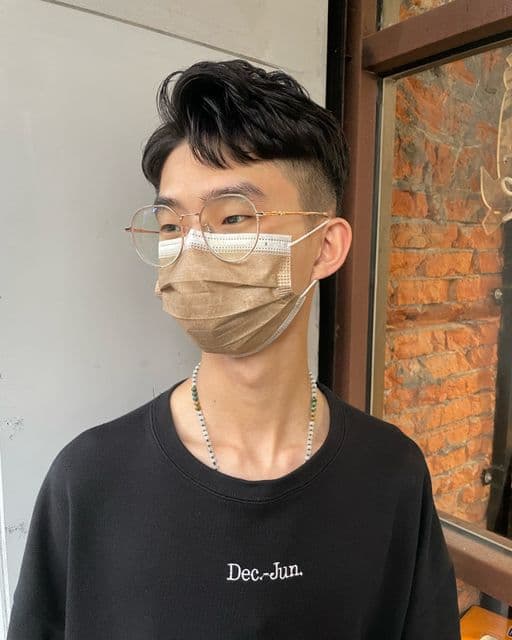 男生短髮、短瀏海、男生燙髮