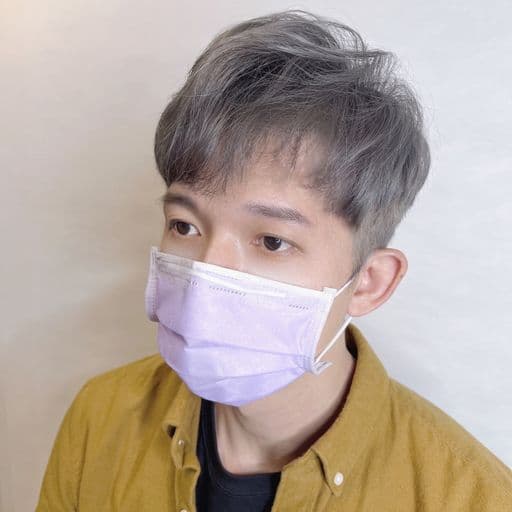 男生短髮、男生染髮、漂色