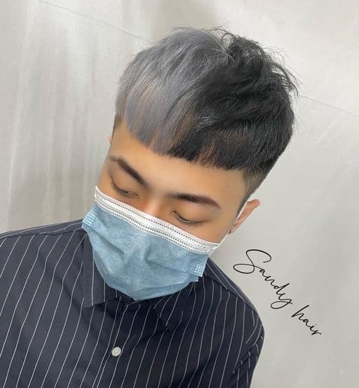 男生短髮、短瀏海、男生染髮