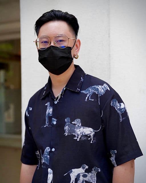 男生短髮、鵝蛋臉、中性頭皮