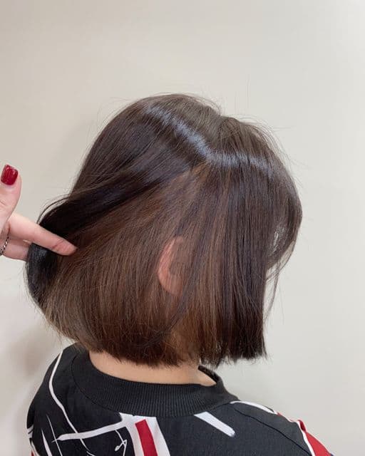 女生中長髮、女生染髮、漂色