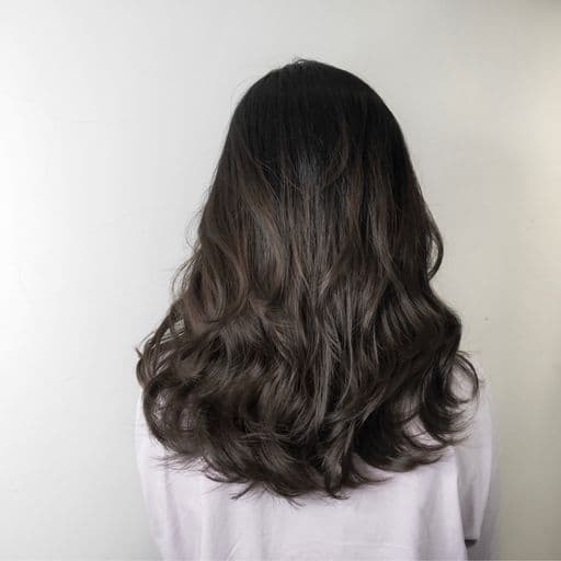 女生長髮、長瀏海、女生燙髮