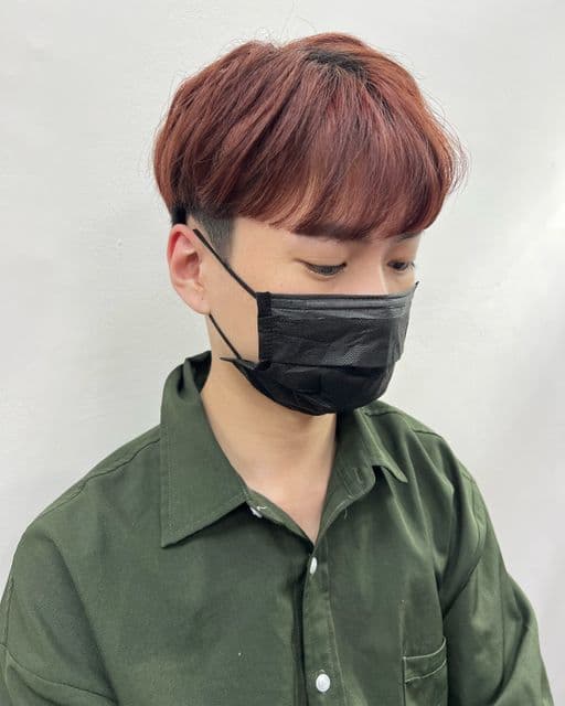 男生短髮、男生染髮、不用漂髮
