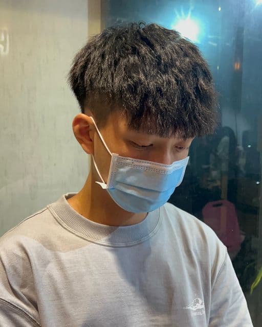 男生短髮、男生燙髮、桃園男生染髮
