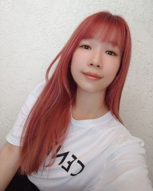 女生染頭髮、設計染、韓系