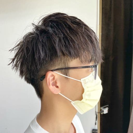 男生短髮、男生燙髮、冷燙