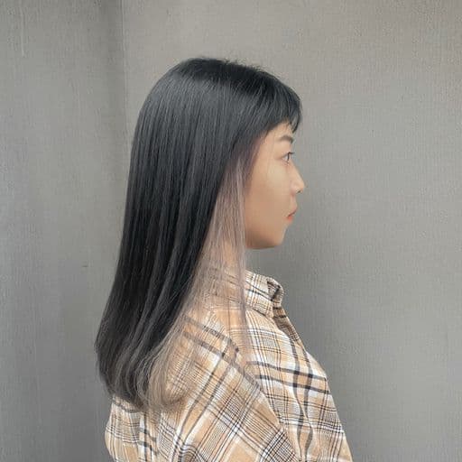 女生長髮、女生染髮、不用漂髮