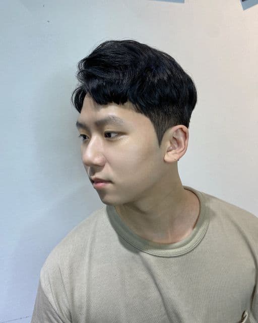 男生短髮、男生燙髮、溫塑燙