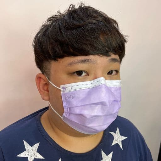 男生短髮、短瀏海、男生燙髮