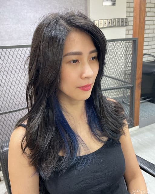 女生長髮、長瀏海、女生染髮