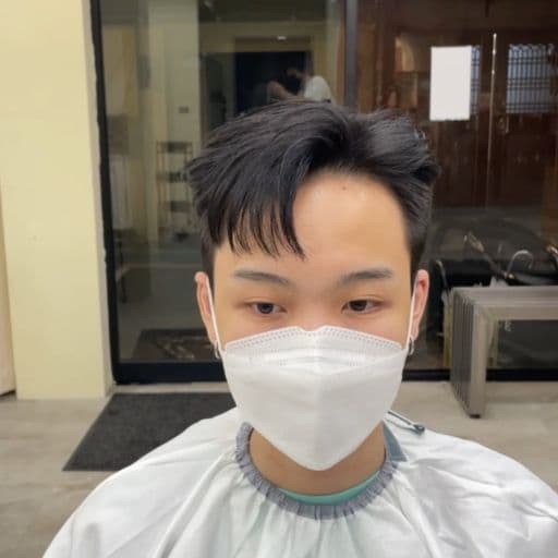男生短髮、男生燙髮、冷燙