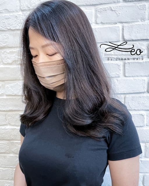 女生長髮、長瀏海、女生染髮