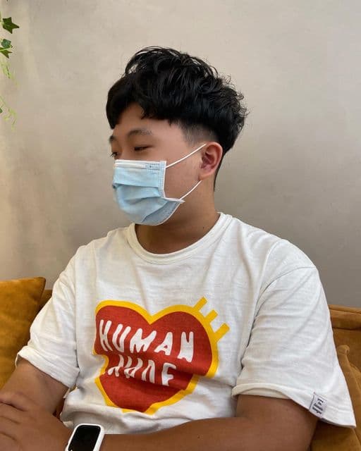 男生短髮、短瀏海、男生燙髮