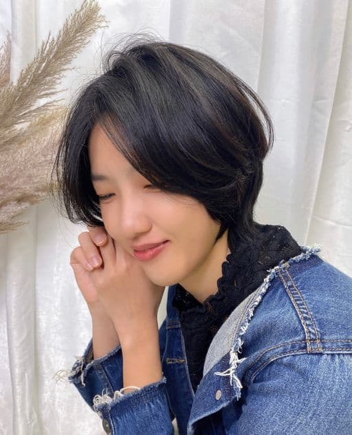 女生短髮、女生燙髮、溫塑燙