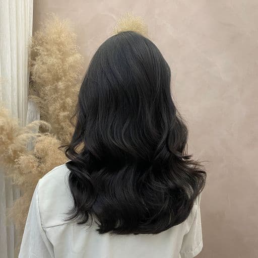 女生中長髮、台北剪髮、大安區剪髮