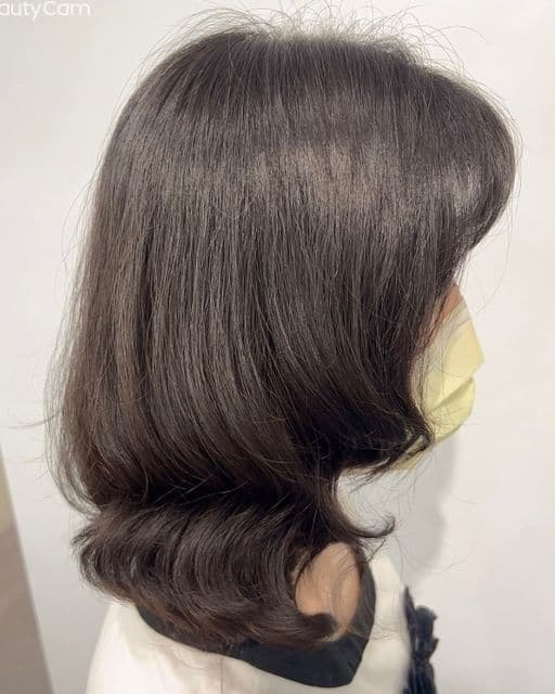 女生長髮、短瀏海、女生燙髮