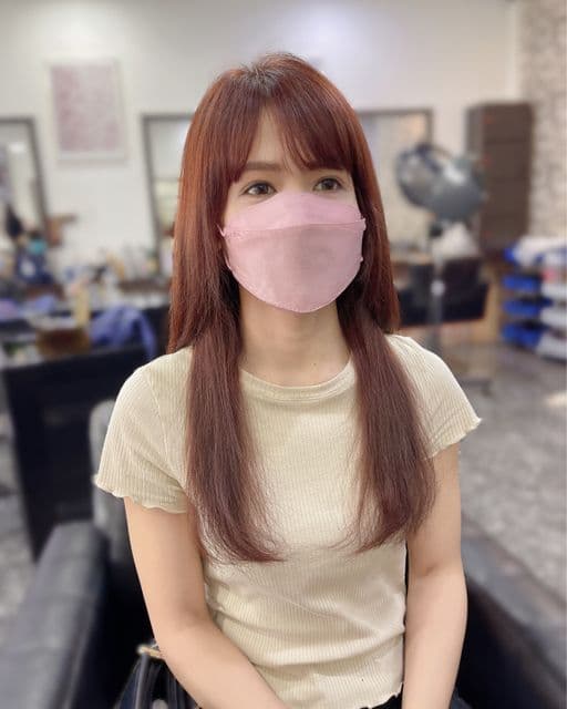 女生長髮、女生染髮、不用漂髮