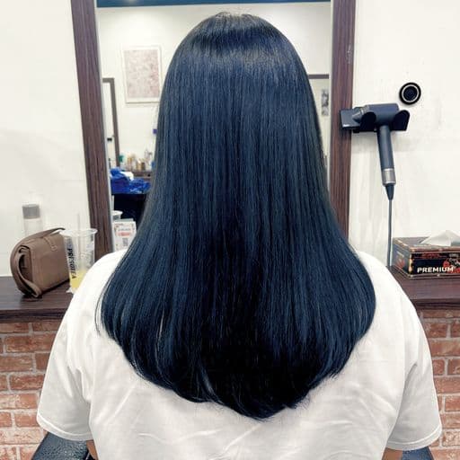 女生長髮、女生染髮、不用漂髮