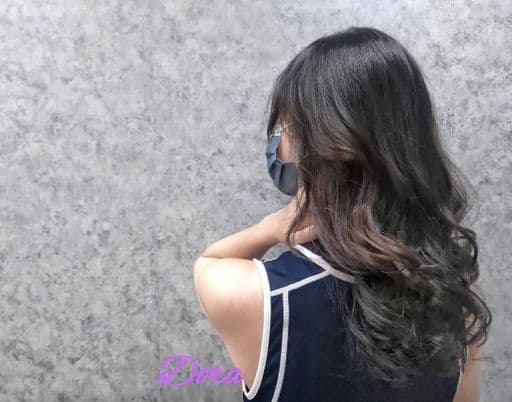 女生長髮、女生燙髮、溫塑燙