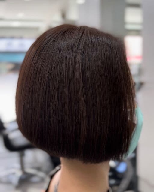 女生短髮、長瀏海、女生染髮