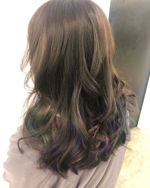 女生長髮、長瀏海、女生染髮