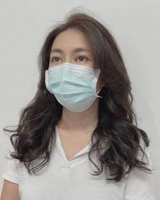 女生長髮、女生燙髮、溫塑燙