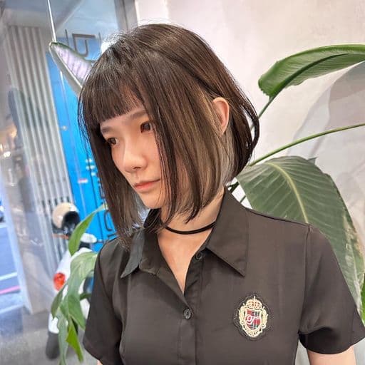 女生中長髮、桃園漂髮、桃園短髮