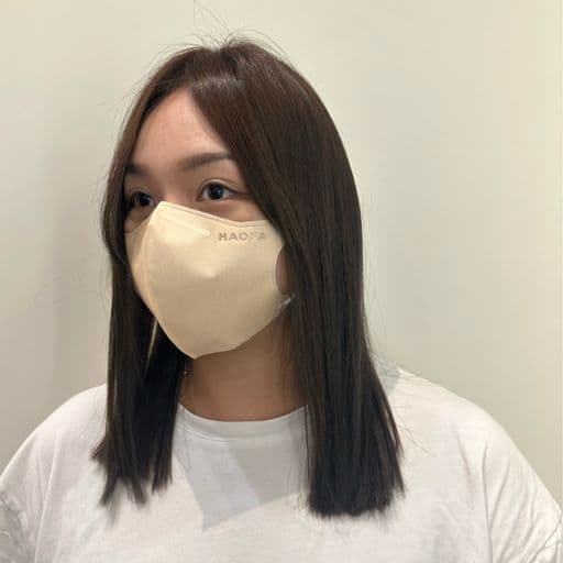 女生中長髮、女生染髮、不用漂髮