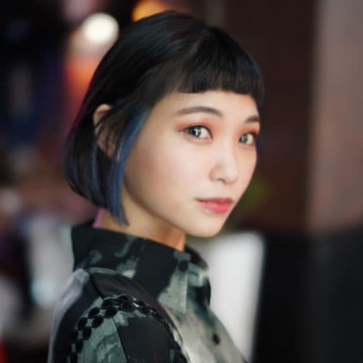 女生短髮、短瀏海、女生染髮