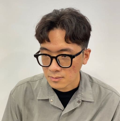 男生短髮、短瀏海、男生燙髮
