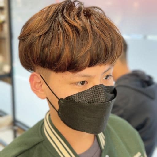 男生短髮、短瀏海、男生染髮