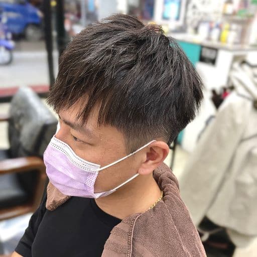 男生短髮、短瀏海、男生燙髮