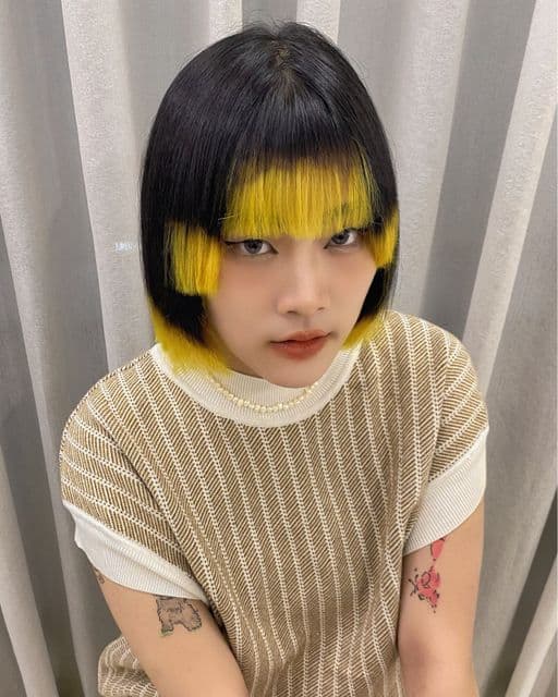 女生短髮、女生染髮、漂色