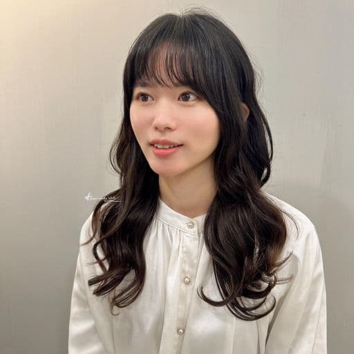 兒童髮型、短瀏海、兒童燙髮