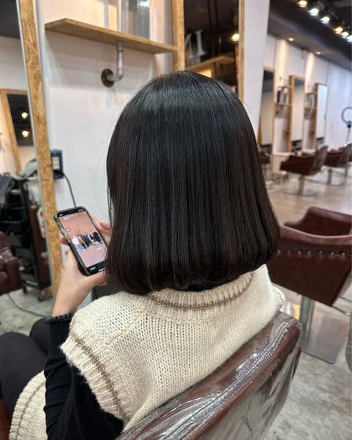 女生短髮、短瀏海、女生燙髮