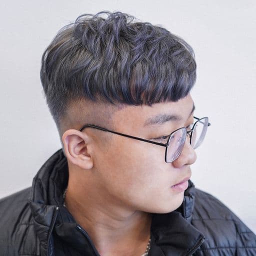 男生短髮、男生染髮、漂色
