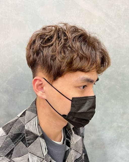 男生短髮、短瀏海、男生染髮