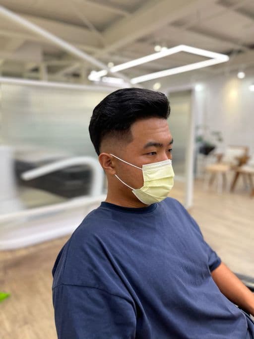 男生短髮、男生燙髮、冷燙