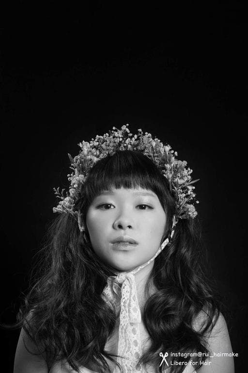 女生長髮、質感、浪漫大卷