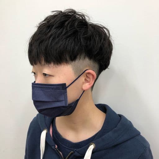 男生短髮、短瀏海、男生燙髮