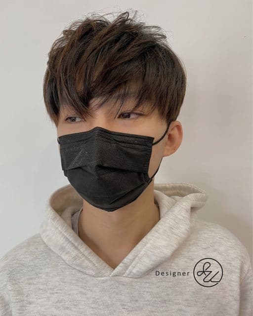男生短髮、男生燙髮、粗硬髮
