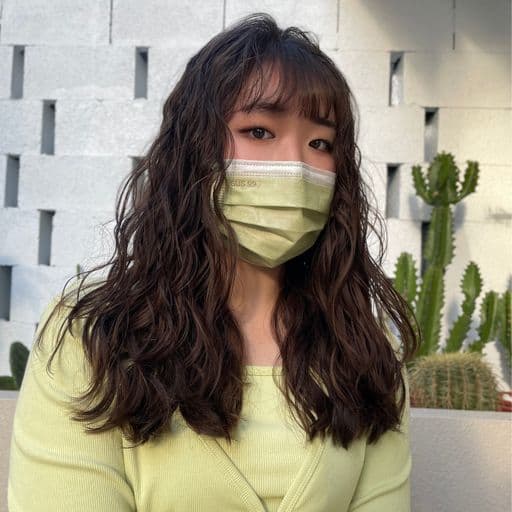 女生長髮、女生燙髮、溫塑燙