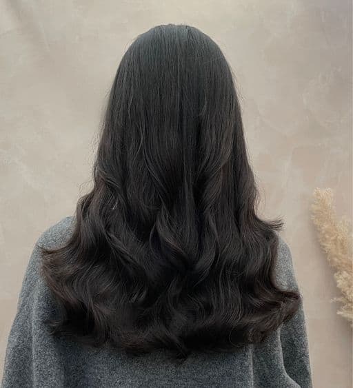 女生長髮、女生燙髮、溫塑燙
