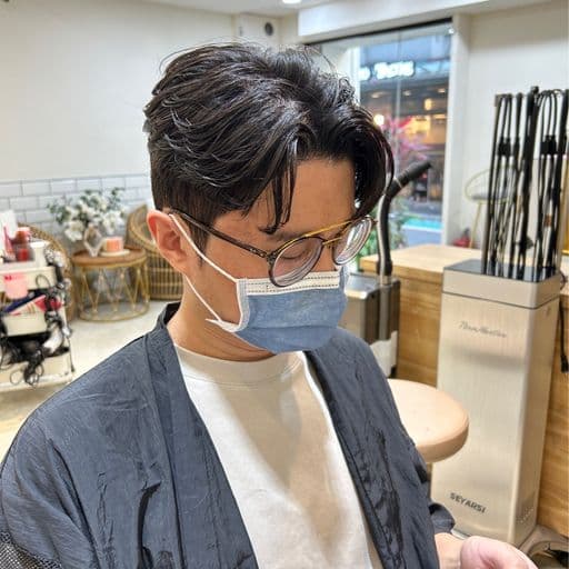 男生短髮、短瀏海、男生燙髮