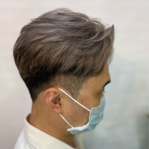 男生短髮、短瀏海、男生染髮