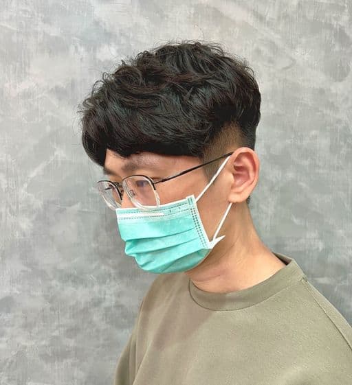 男生短髮、短瀏海、男生燙髮