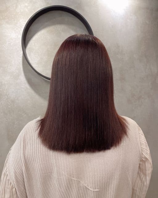 女生長髮、短瀏海、女生染髮