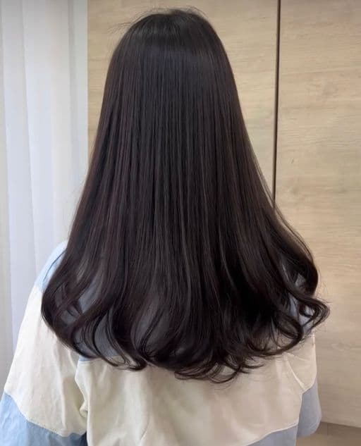 女生長髮、女生燙髮、溫塑燙
